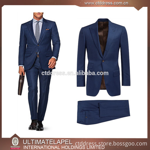 top grade super 140s wool half canvas custom made suit